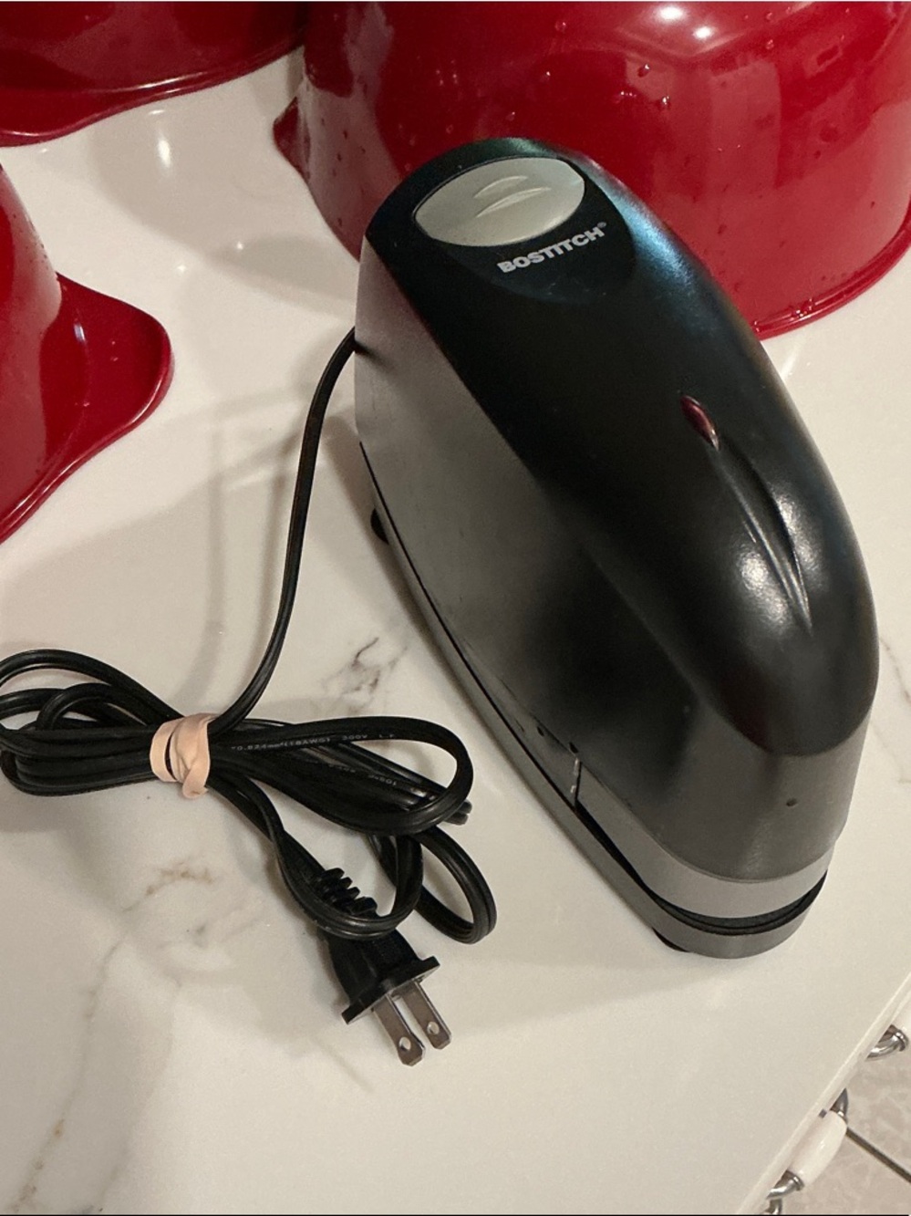 Bostitch Electric Stapler — Black with Silver Accent